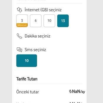 Vodafone Süper Uyumlu Tarifesi Sözde Süper. Baştan Sona Pişmanlık.