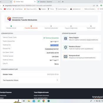 Trendyol'a Ait Kargo Gecikmesi