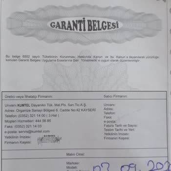 Luxell Ankastre Fırın Kısa Sürede Bozuldu Serviste Kaydımız Görünmüyor