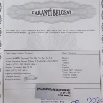 Luxell Ankastre Fırın Kısa Sürede Bozuldu Serviste Kaydımız Görünmüyor