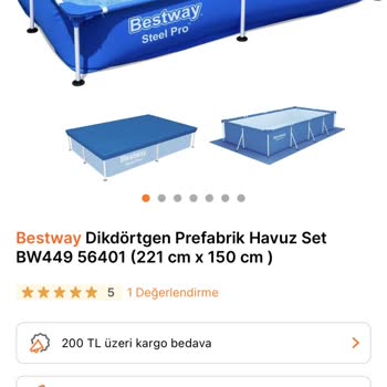 Hepsiburada'dan Havuz İadesi