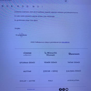Vivense Kurulum Sorunu (2 Aydır)