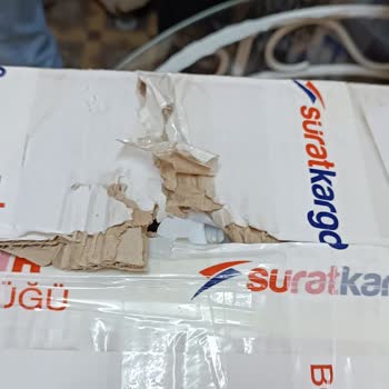 Sürat Kargo Kargo Şirketine Teslim Edilen Ürün Kargo Kutusundan Çıkmadı.