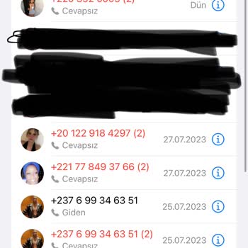 WhatsApp İzinsiz Arama