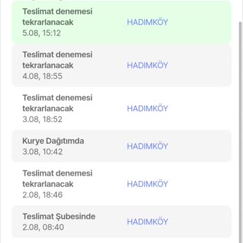 MNG Hadımköy Kargomu Getirmiyor