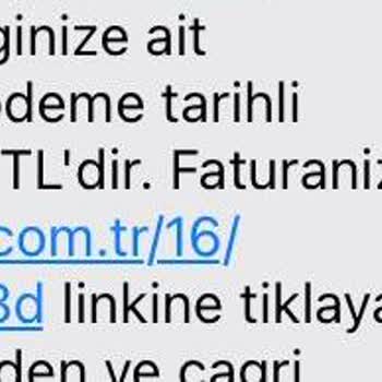 Millenicom 160 TL Olan Fatura 250 TL Geliyor