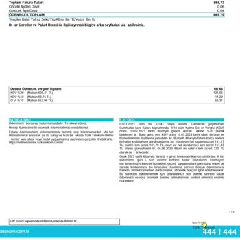 Türk Telekom Haksiz Alınan Ücret