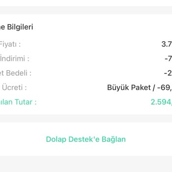 Dolap Sepet Satışında Saçmalık