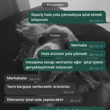 Nare Giyim Butik Kargomu Göndermediler