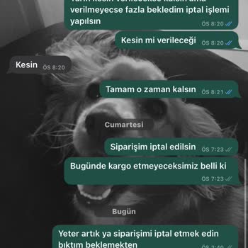 Nare Giyim Butik Kargomu Göndermediler