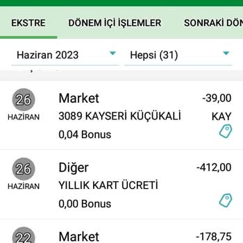 Garanti BBVA Garanti Yıllık Kart Ücreti
