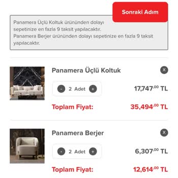 Evkur Twins Koltuk Takımı Sipariş İptali Müşteri Hizmetleri Yalanları