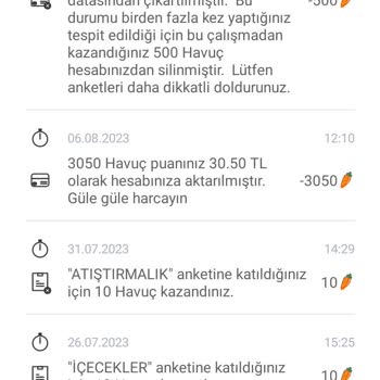 Havucum Havuç Anketi Hatalı Ve Haksızlık Yapıldı