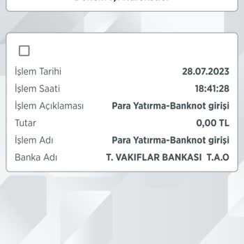 VakıfBank ATM Para Alıkonma