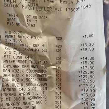 File Market Almadığım Ürünün Parasını Çekmiş.