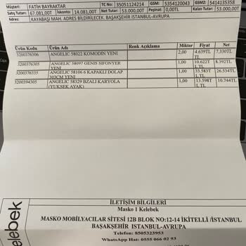 Kelebek Mobilya Aynı Dolabın Bir Ufağını Talep Ediyorum