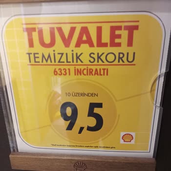 Shell Akaryakıt İstasyonunda Temizlik