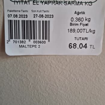 Peynirci Baba Yaprak Sarma Ve Ödemek