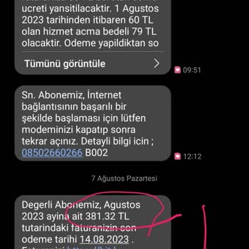 D-Smart İstedikleri Tutarda Fatura Gönderiyor