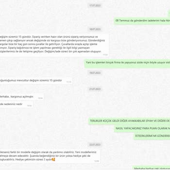 Selin Shoes Ürünlerimi Teslim Etmiyorlar