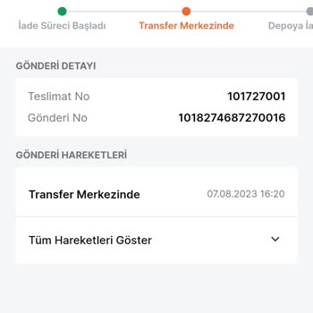 Bey Şube Trendyol Expres