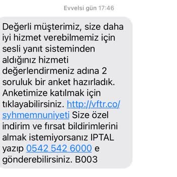 Vodafone Net İn Verdiği Rahatsızlık