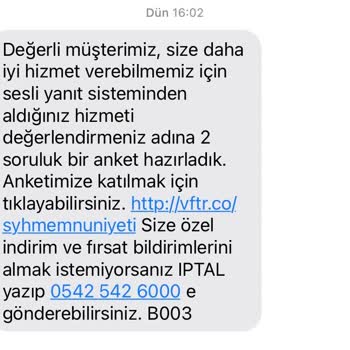 Vodafone Net İn Verdiği Rahatsızlık