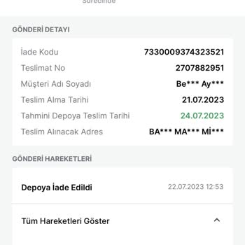 Trendyol Express Trendyol İade Hatası Müşteriye Ödetiliyor