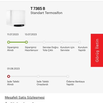 Arçelik 1 Aya Yakın Zamandır Satın Aldığım Ürünümü Yollamıyor!