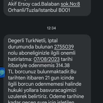TurkNet Borç Çıkarma Olmayan