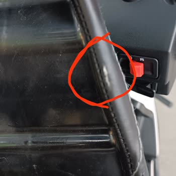 Kuba Motor 10 Günlük Motor Koltukta Yırtılma