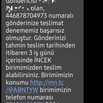 MNG Kargo Kargo Teslimine Gelinmemesi