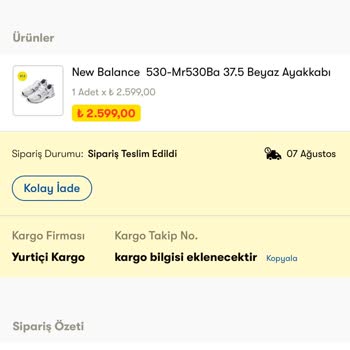 Şok Marketler Yanlış Ürün Gönderildi ve İade Kodu Vermiyor