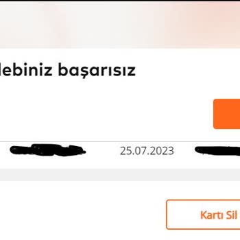 Banka/Kredi Kartını Masterpass'ten Kaldıramamak