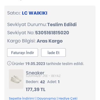LCW Ayakkabımız Birkaç Ayda Deforme Oldu