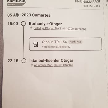 Kamil Koç İle Molasız Yapılan 9 Saat Yolculuk