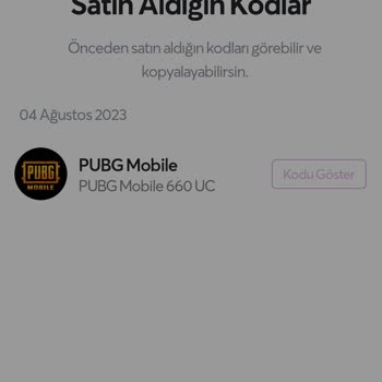Papara Üzerinde Alınan Uc Kodu Sıkıntısı