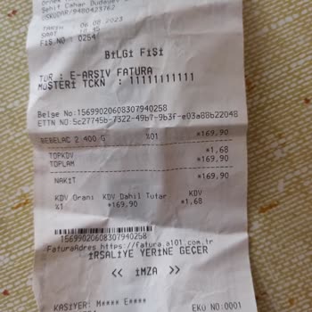 A101 Hadi Uygulaması Param Yatmadı