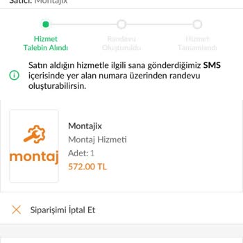 Montajix Montaj Hizmeti Eksikliği