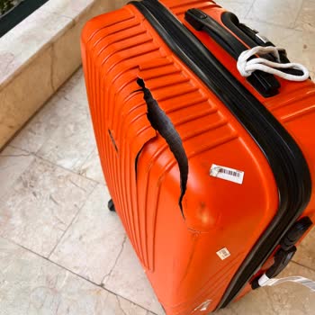 THY Bagajım Hasarlı