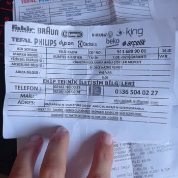 Kumtel Airfry Pas Sorunu