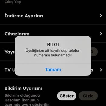 Tod TV Onaylanmamış Cihaz Hatası