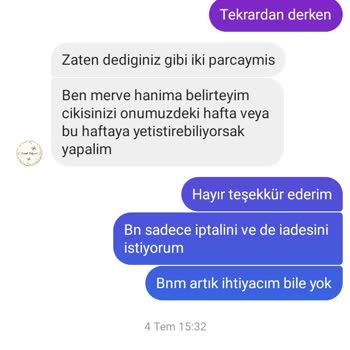 Beroshbabynest (Instagram) Ürün Gönderilmiyor Para İadesi Yapılmıyor