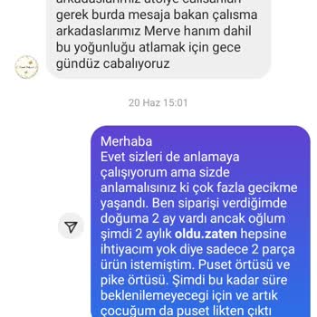 Beroshbabynest (Instagram) Ürün Gönderilmiyor Para İadesi Yapılmıyor