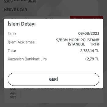 Morhipo Paramı Hesabıma Yatırmıyor