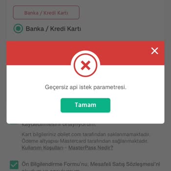Obilet Bilet Alamıyorum Yardımcı Olur Musunuz