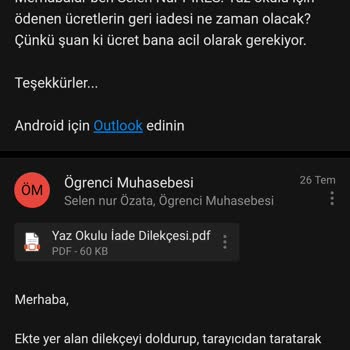 Haliç Üniversitesi Okulumun Yaz Okulu Ders Ücretinin İadesini Yapmaması