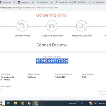 Sürat Kargo Kaybolan Ürün Ve Ödeme Yapılmaması Hakkında