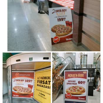 Pasaport Pizza Erzurum Palerium AVM'de Haksız Fiyat Uygulaması