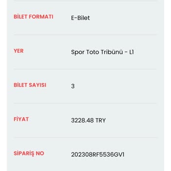 Biletalsat.com Maç Biletim Hesabıma Aktarılmadı
